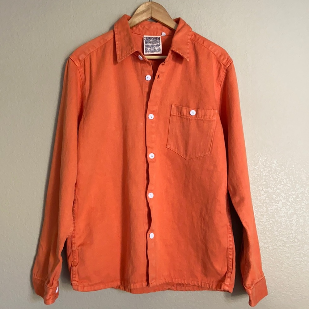 NWOT Jungmaven unisex shirt jacket L hemp cotton